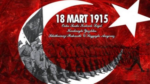 18 Mart Çanakkale Zaferi ve Şehitleri Anma Programı.