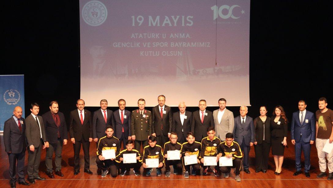 19 Mayıs Atatürk'ü Anma, Gençlik ve Spor Bayramı Kutlamaları