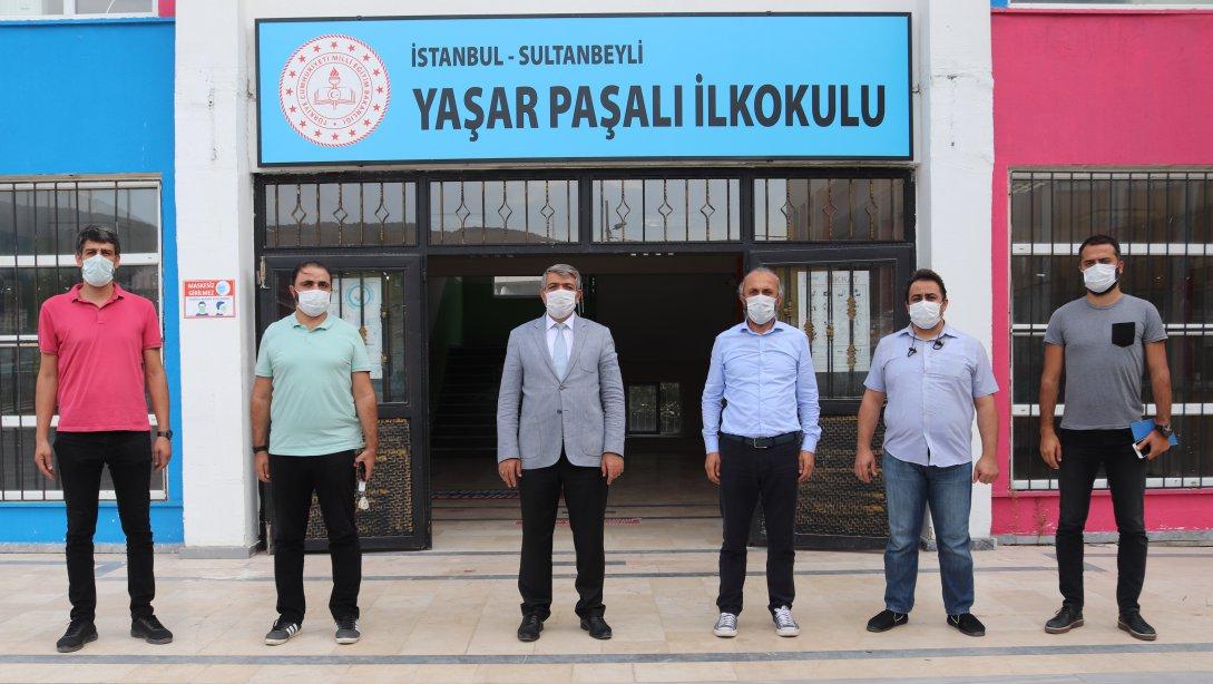 İlçe Milli Eğitim Müdürümüz Yaşar Çağlar'dan EBA Destek Noktalarına Ziyaret