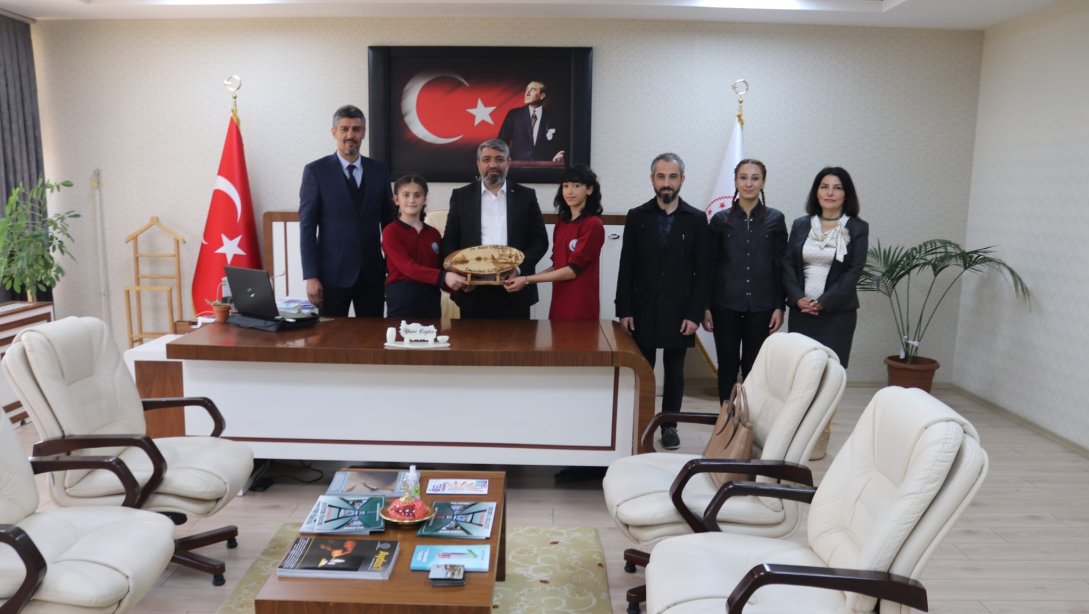Özdemir Bayraktar BİLSEM'den Müdürlüğümüze Ziyaret