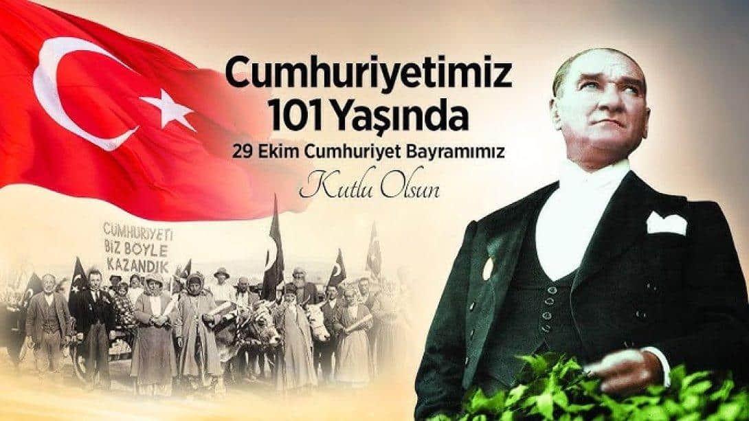 29 Ekim Cumhuriyet Bayramı Kutlu Olsun