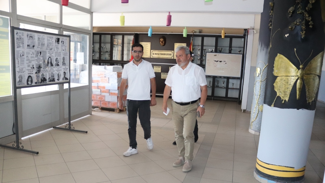 İlçe Millî Eğitim Müdürümüzden Eğitim Kurumlarına Teknik ve İdari Değerlendirme Ziyaretleri